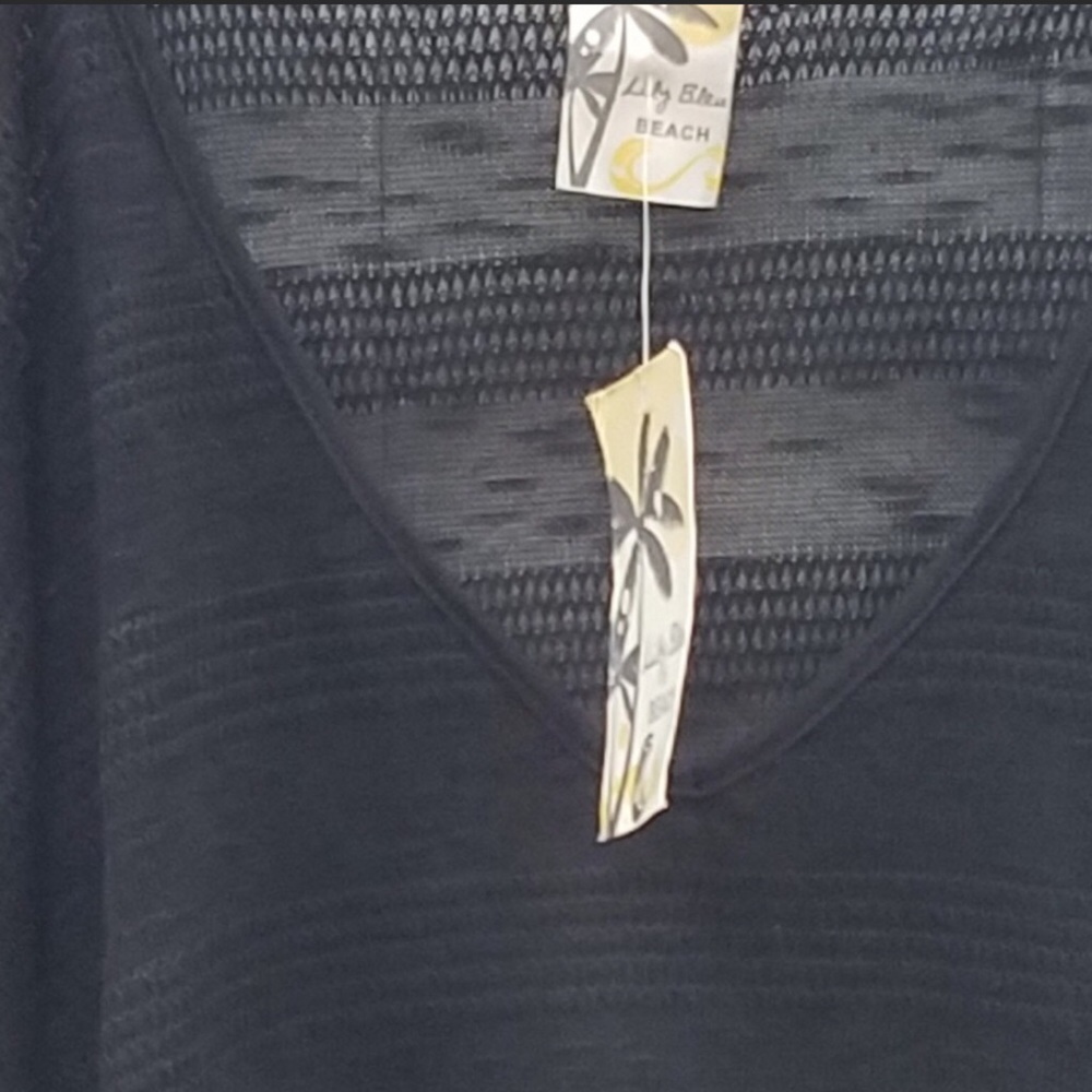 Get it free LILY BLEU BEACH KNIT COVERUP OSFM NWT